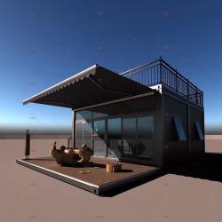 Модульный дом LuxHome для комфортного проживания (арт. 25-30072096)