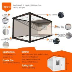 Контейнер дом складной с зигзагообразным складом (арт. 25-30072131)