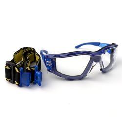 Очки защитные антицарапные с пенным уплотнителем и резинкой (арт. 25-5080001)