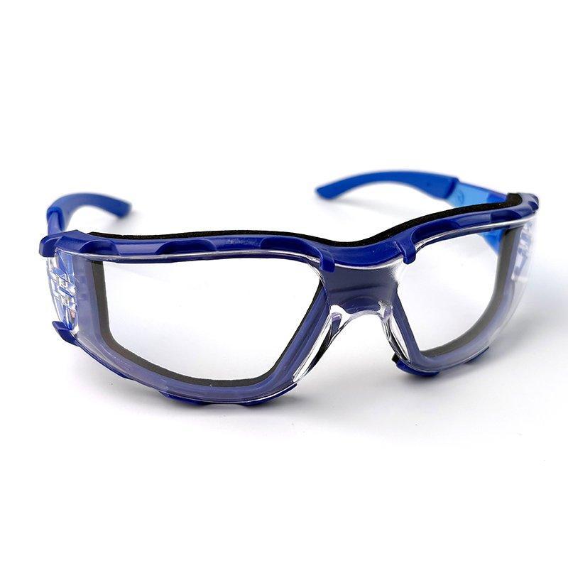 Очки защитные антицарапные с пенным уплотнителем и резинкой (арт. 25-5080001)
