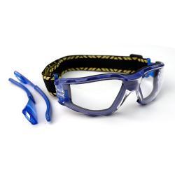 Очки защитные антицарапные с пеной съемной EN166 ANSI (арт. 25-5080023)