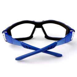 Очки защитные антицарапные с пеной съемной EN166 ANSI (арт. 25-5080023)