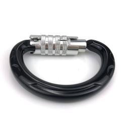 Карабин алюминиевый для скалолазания с автозамком 20kN (арт. 25-5080049)