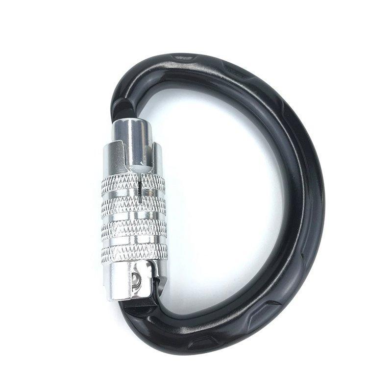 Карабин алюминиевый для скалолазания с автозамком 20kN (арт. 25-5080049)