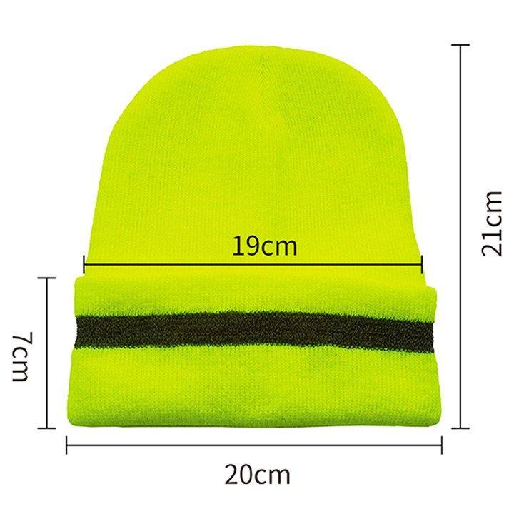 Шапка зимняя защитная вязаная светоотражающая для шлема (арт. 25-5080062)