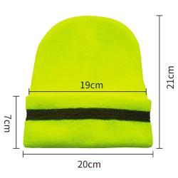 Шапка зимняя защитная вязаная светоотражающая для шлема (арт. 25-5080062)