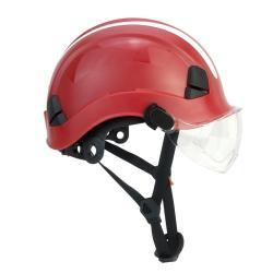 Каска защитная диэлектрическая с визором для высотных работ (арт. 25-5080065)