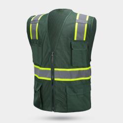 Жилет строительный светоотражающий с LED и сеткой (арт. 25-5080080)