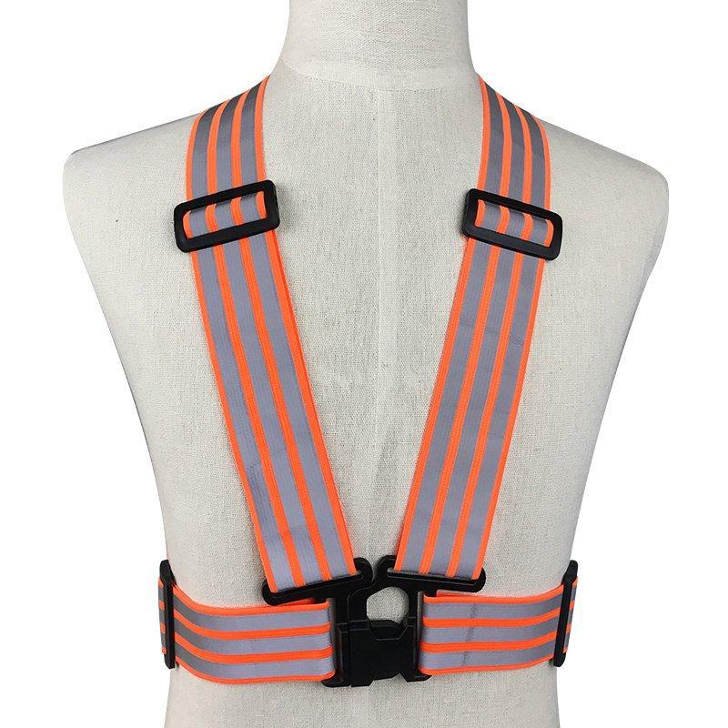 Страховочная система регулируемая с поясом и жилетом светоотражающим (арт. 25-5080132)