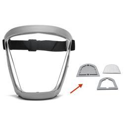 Щиток защитный лицевой прозрачный с фильтром PET (арт. 25-5080144)