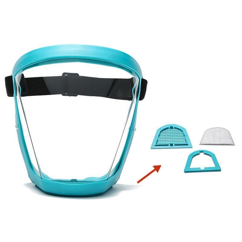 Щиток защитный лицевой прозрачный с фильтром PET (арт. 25-5080144)