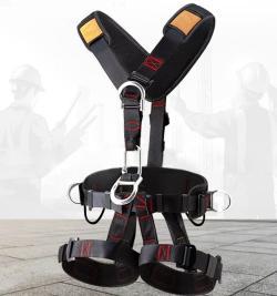 Страховочная привязь с поясом и крючками, 5 точек (арт. 25-5080161)