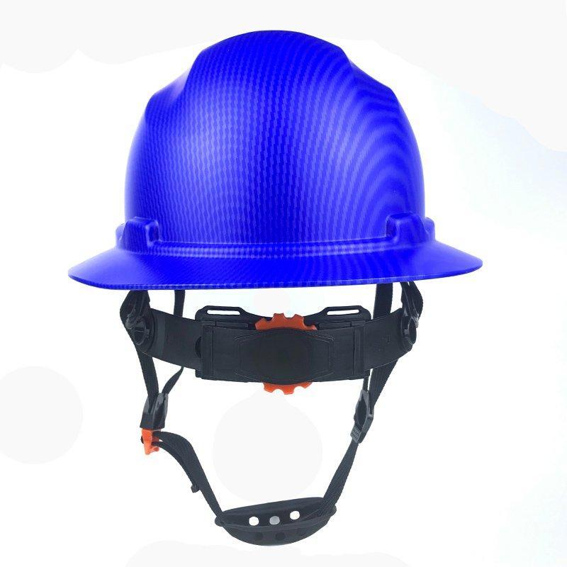 Каска защитная строительная с полями HDEP прочная (арт. 25-5080177)