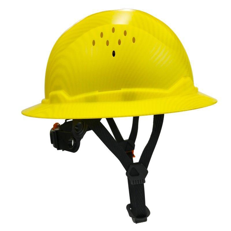 Шлем защитный строительный с полями спасательный (арт. 25-5080180)