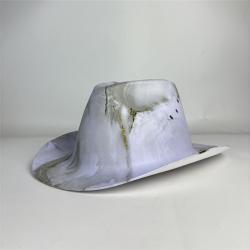 Каска строительная ковбойская с полями многоцветная легкая (арт. 25-5080199)