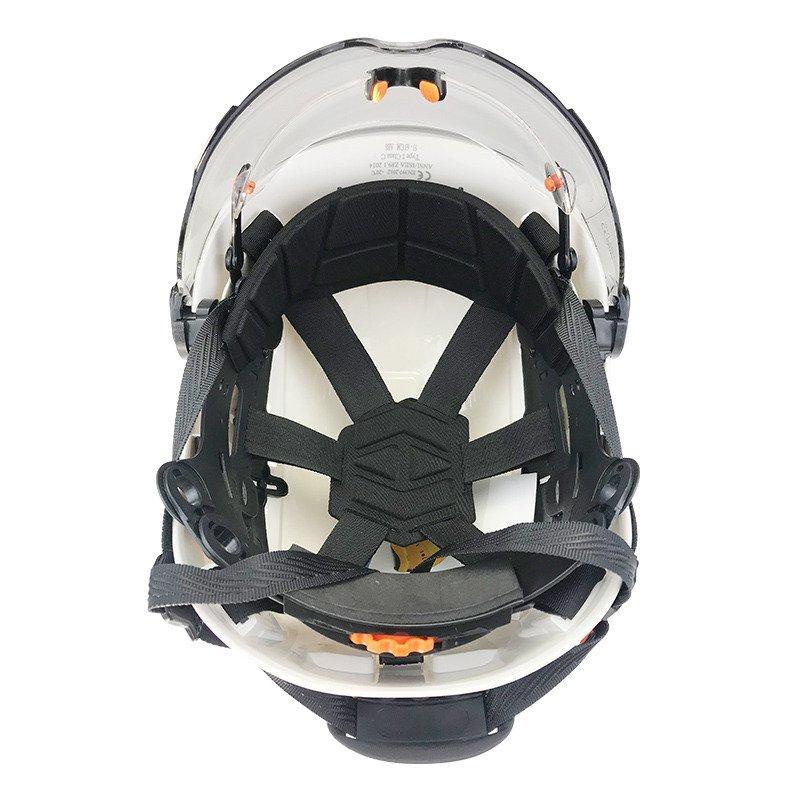 Каска защитная с визором для работы на высоте CE EN397 (арт. 25-5080203)