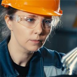 Очки защитные прозрачные противоударные антицарапные (арт. 25-5080228)