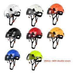 Каска строительная защитная регулируемая с вентиляцией и ремнем (арт. 25-5080257)