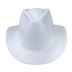 Каска защитная легкая белая ковбойская для строительства (арт. 25-5080273)