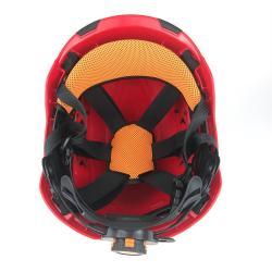 Каска защитная с вентиляцией и визором для стройки (арт. 25-5080284)