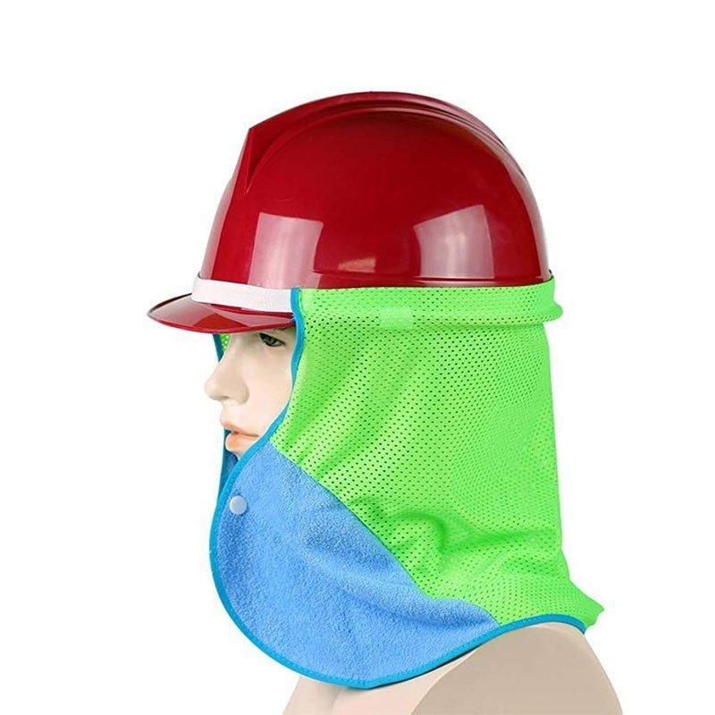 Козырек для каски дышащий многоцветный с кнопкой и резинкой (арт. 25-5080310)