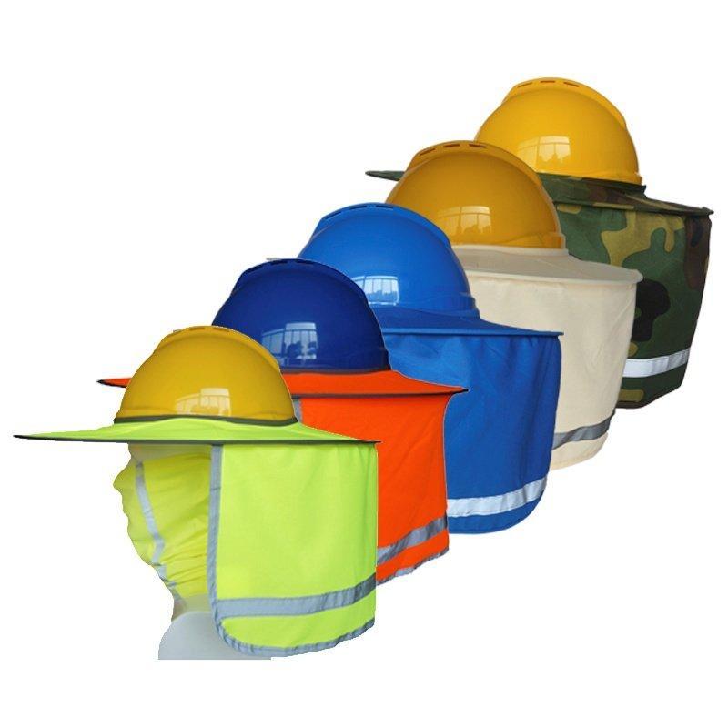 Шлемы защитные с козырьком и светоотражающими вставками (арт. 25-5080328)