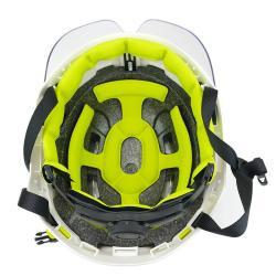 Каска защитная для работы и спорта с подбородочным ремнем (арт. 25-5080342)