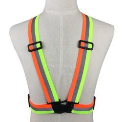 Жилет сигнальный светоотражающий регулируемый легкий (арт. 25-5080375)