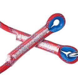 Веревка нейлоновая статическая с двойными крюками для скалолазания (арт. 25-5080398)