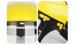 Щиток защитный съемный для сада и газона прозрачный (арт. 25-5080402)