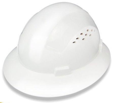 Каска защитная с полями гидрообливная для работы (арт. 25-5080442)