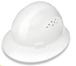 Каска защитная с полями гидрообливная для работы (арт. 25-5080442)