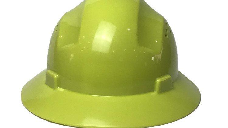 Каска защитная с полями гидрообливная для работы (арт. 25-5080442)