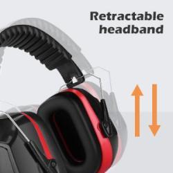 Наушники складные защитные шумоподавляющие для сна и работы (арт. 25-5080456)