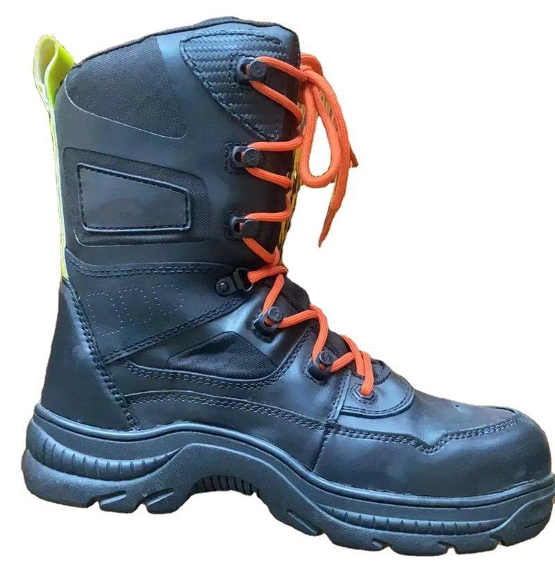 Ботинки кожаные унисекс огнеупорные с металлическим носком (арт. 25-5080461)