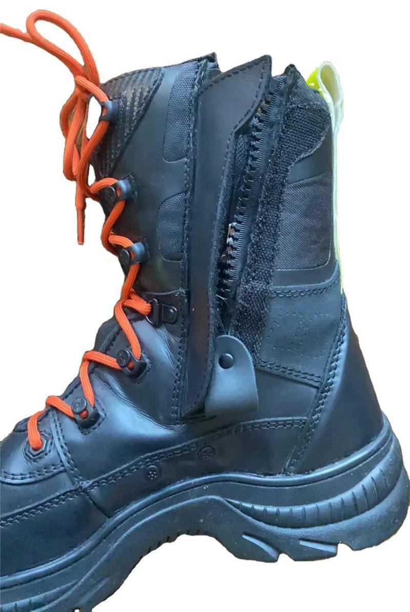 Ботинки кожаные унисекс огнеупорные с металлическим носком (арт. 25-5080461)