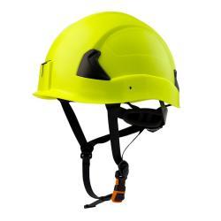 Каска защитная белая с визором и подбородочным ремнем (арт. 25-5080462)