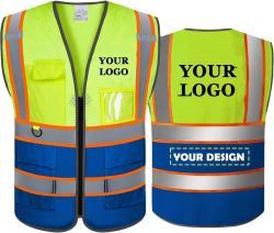 Жилет сигнальный водонепроницаемый светоотражающий (арт. 25-5080473)