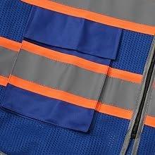 Жилет сигнальный водонепроницаемый светоотражающий (арт. 25-5080473)