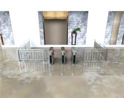 Турникет полуростовой полусамоходный для контроля доступа (арт. 25-5080526)