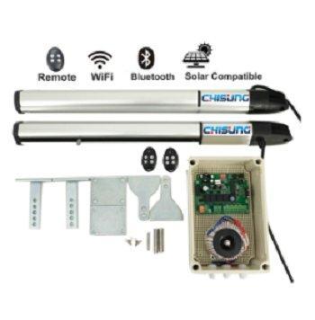 Открыватель для распашных ворот электрический с пультом 200 кг (арт. 25-5080558)