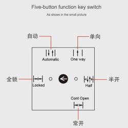 Выключатель автоматический для раздвижных дверей с ключом (арт. 25-5080605)