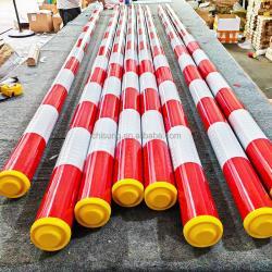 Шлагбаум дорожный алюминиевый круглый 3м 50мм диаметр (арт. 25-5080635)