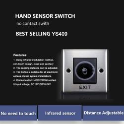 Кнопка сенсорная бесконтактная инфракрасная для автоматических дверей (арт. 25-5080649)