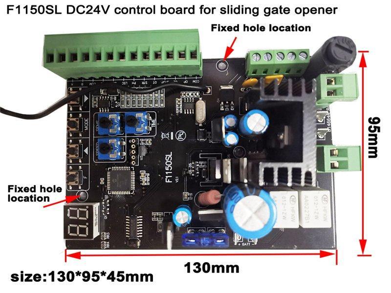 Привод для откатных ворот автоматический 2000 кг с AC мотором (арт. 25-5080717)