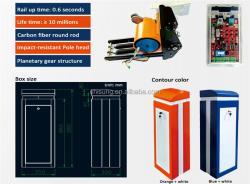 Шлагбаум автоматический металлический DC24V с пультом (арт. 25-5080749)