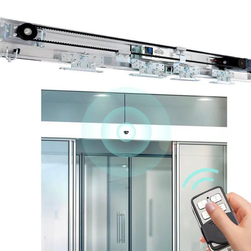 Дверь раздвижная автоматическая стеклянная для магазинов (арт. 25-5080885)