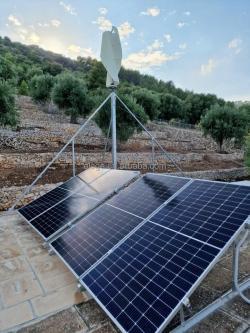 Система генерации энергии с ветрогенератором и солнечной панелью (арт. 25-5080966)