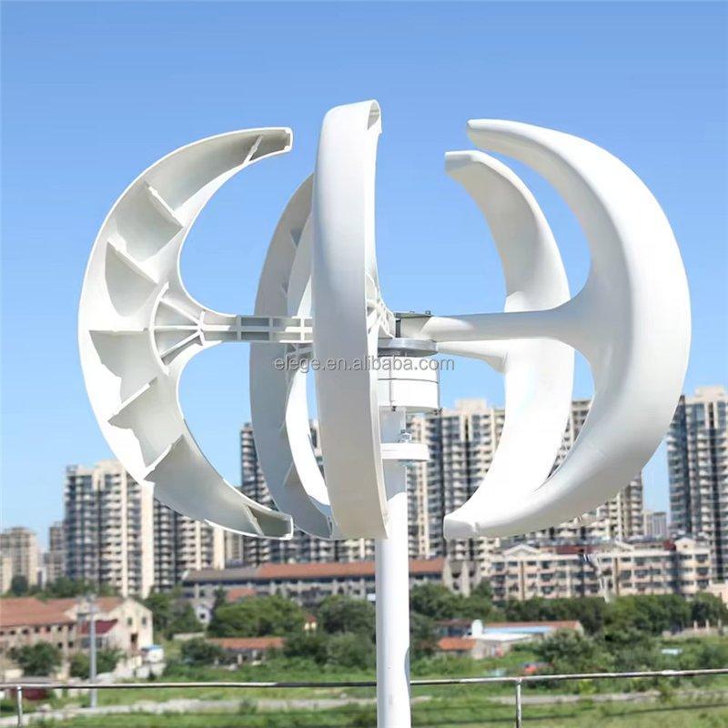 Ветротурбина вертикальная 500W-900W 12V для дома и улицы (арт. 25-5081005)