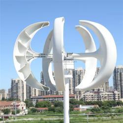 Ветротурбина вертикальная 500W-900W 12V для дома и улицы (арт. 25-5081005)